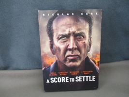 A Score to Settle Movie on DVD 2019 Nicolas Cage  - £5.99 GBP