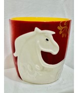 Starbucks Lunar Chinese New Year ZODIAC HORSE 2013 red Mug Cup 12 OZ BRA... - $1,047.17 MXN