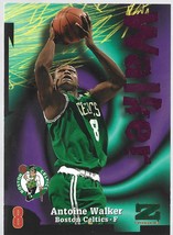 1997-98 SkyBox Z-Force Antoine Walker Boston Celtics #8 NBA Basketball Card - £1.56 GBP