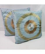 Vintage Satin Designer Decorative Throw Pillows Blue w/ Starburst 17" - €50,68 EUR Vintage Satin Designer Decorative Throw Pillows Blue w/ Starburst 17" - €50,68 EUR