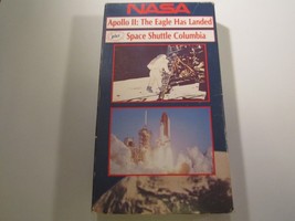 vhs APOLLO II: The Eagle Has Landed &amp; SPACE SHUTTLE COLUMBIA 1989 10Q - £6.74 GBP
