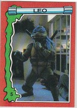 N) 1991 Topps - Teenage Mutant Ninja Turtles 2 - Movie Trading Card - #5 - £1.57 GBP