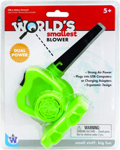 Westminster, Inc. World&#39;S Smallest Blower - Real, Working, Tiny, Dual Powered Le - £18.68 GBP