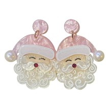 Posh women&#39;s jolly santa statement earrings size One Size - $23.76