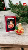 1996 Hallmark Keepsake Ornament &quot;Evergreen Santa&quot; Special Edition - £11.95 GBP