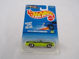 Van / Sports Car / Hot Wheels 1970 Plymouth Barracuda #523 16322 #H26 - $13.99