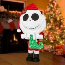 Jack Skellington Nightmare before Christmas Santa Suit Door Greeter 22” NEW - £30.85 GBP