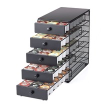 Nifty Coffee Pod Drawer  Black Satin Finish, Compatible With K-Cups, 90 Pod Pack - £57.72 GBP