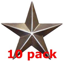 Metal Stamping Pressed Stamped Steel Stars 2&quot; dia. .020&quot; Thickness M16 - £7.75 GBP