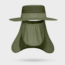 Summer Quick-drying Boonie Men Women Hat Outdoor Face Mask  Bucket Hat  Protecti - £46.88 GBP
