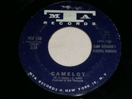 King Richard&#39;s Fluegel Knights Camelot Bye Bye Blues 45 Rpm Record Mta Label - £12.75 GBP