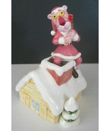 PINK PANTHER &quot;Happy Landings&quot; Ceramic Wind-Up Music Box 272/10,000 Royal... - $54.95