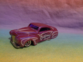 Vintage 1997 Hot Wheels Tail Dragger California Metallic Plum Purple For... - $2.96