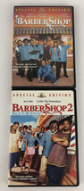 Barber Shop 1 &amp; 2 LOT Back In Business DVD Movie Ice Cube Cedric The Entertainer - £12.67 GBP