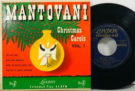 MANTOVANI Christmas Carols Volume 1 London Extended Play BEP.6136 Vinyl 7” EP - £5.49 GBP