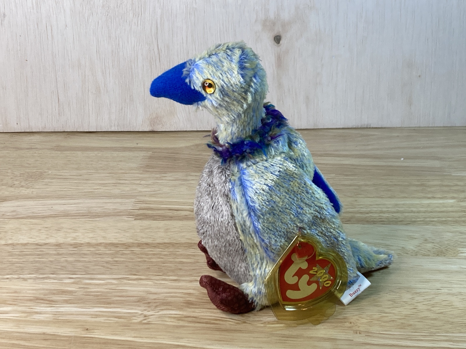 Buzzy the Buzzard Beanie Baby Excellent Condition w/ hang tag protector - $7.45
