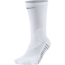 NIKE Unisex Vapor Crew Socks (1 Pair), White/Black, Medium - £19.30 GBP