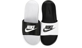 Men&#39;s Nike Victori One Slide Mix Athletic Sandals, DD0234 100 M Sizes Black/Whit - £39.50 GBP