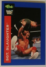 SGT Slaughter WWF Trading Card World Wrestling Federation 1991 #61 - £1.94 GBP