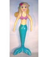 12 MERMAID INFLATABLE 36 IN NOVELTY TOY blow up  inflate novelty NEW mer... - $42.99 CAD