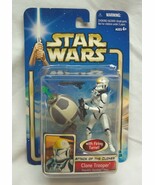 Star Wars Attack Of The Clones Clone Trooper Gunship Pilot Action Figure... - $454.60 MXN