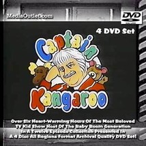 Captain Kangaroo DVD Bob Keeshan TV Kid Show 4 Disc Set All Regions - £36.91 GBP