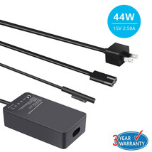 For Microsoft Surface Charger Fit Pro 3 4 5 6 Laptop 2 Go And Book 44W 1... - £20.12 GBP