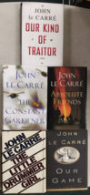John Le Carre Hardcover The Constant Gardner Our Kind Of Traitor Absolute Fri X5 - £19.71 GBP