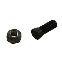 5 Clipped Head Bolt and Nut for Harow/Cultivator Plowshares 1/2&quot; x 1-1/2... - $13.29