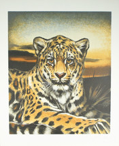 &quot; South American Jaguar &quot; Di Martin Gilbert Katon Firmato Prova Tp Litografia - $478.17