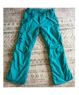 The North Face A7MP Women&#39;s Freedom Insulated Ski Snow Pants Teal Size L... - $46.75