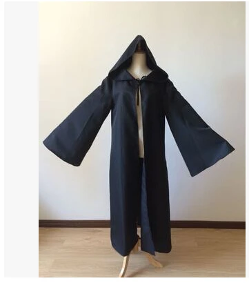   Wars Costume Unisex Adult Hooded Robe Jedi Knight Cosplay Darth Vader Cloak Ca - £84.25 GBP