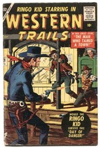 Western Trails #2 1957- Ringo Kid- Maneely -Severin cover VG- - $69.84