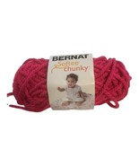 Spinrite Bernat Softee Chunky Yarn Hot Pink Baby Girl Knit  - £7.46 GBP