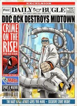 Spiderman Daily Bugle Doc Ock Destroys Midtown Doctor Octopus Marvel  - £2.40 GBP