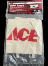 ACE Hardware  Cotton Waist Apron Vintage 18&#39;&#39; x 9&#39;&#39; with 2 Large Pockets - £7.15 GBP