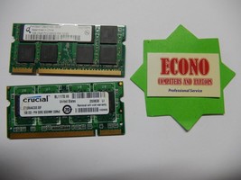 2GB (2X1GB) DDR2 Laptop Memory RAM - $7.57