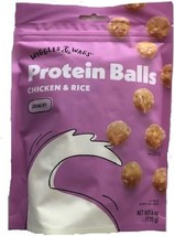 Wiggles &amp; Wags Protein Balls Chicken &amp; Rice Crunchy 1-6 ounce bag (170 g) - $14.99