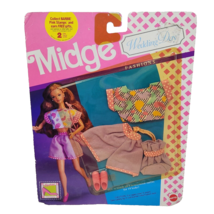 Vintage 1990 Mattel Barbie # 9632 Midge Wedding Day Fashion Clothing Outfit New - $23.75