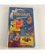 Walt Disney Hercules Movie VHS Tape Animated Adventure Video Vintage New... - £27.33 GBP