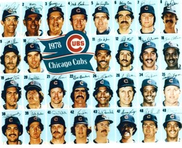 1978 CHICAGO CUBS 8X10 TEAM PHOTO BASEBALL PICTURE MLB - £3.95 GBP