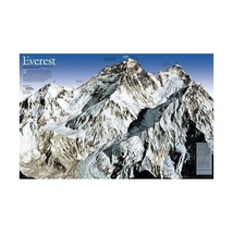 Mount Everest 50th Anniversary Wall Map (2-sided, tubed) National Geographic Map - £25.55 GBP