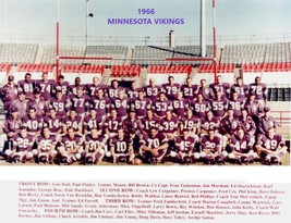 1966 MINNESOTA VIKINGS 8X10 TEAM PHOTO FOOTBALL PICTURE NFL - $4.94