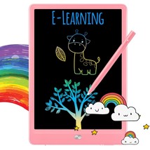 Lcd Writing Tablet Doodle Board, 10Inch Colorful Drawing Tablet Writin - £22.51 GBP