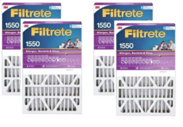 3M Filtrete 16&#39;&#39; X 25&#39;&#39; X 4&#39;&#39; Polyester 12-MERV Pleated Allergen Air Fil... - £78.24 GBP