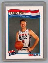 1991-92 Hoops #576 Larry Bird Card  Team USA Dream Team - £2.33 GBP