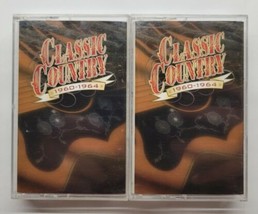 Time Life Classic Country 1960-1964 (Cassette, 1998, 2 Tape Set) - $8.90