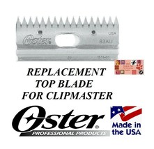 REPLACEMENT 83AU TOP BLADE Oster Stewart CLIPMASTER Clipper 510A,610 Cli... - $26.99