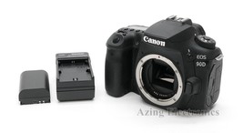 Canon EOS 90D 32.5MP Digital SLR Camera - Black (Body Only) image 1