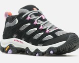 Merrell Ladies Size 7.5 Moab 3 All Terra Sneaker Hiking Shoe, Black Orchid  - $69.99